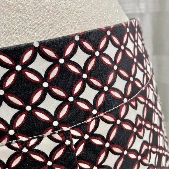 JESSICA Pencil skirt, red/black/white, size 6 - Picture 5 of 7